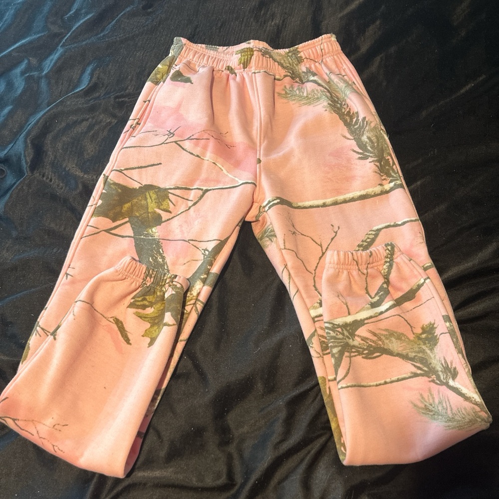 Pink Camouflage Pants
